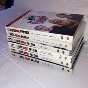 Big bang theory seasons 1-6 good condition